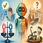 Imatge de l'article de Mireia Fernández-Ardèvol i Francesca Belotti Quan la IA generativa és ‘políticament correcta’… però només a mitges